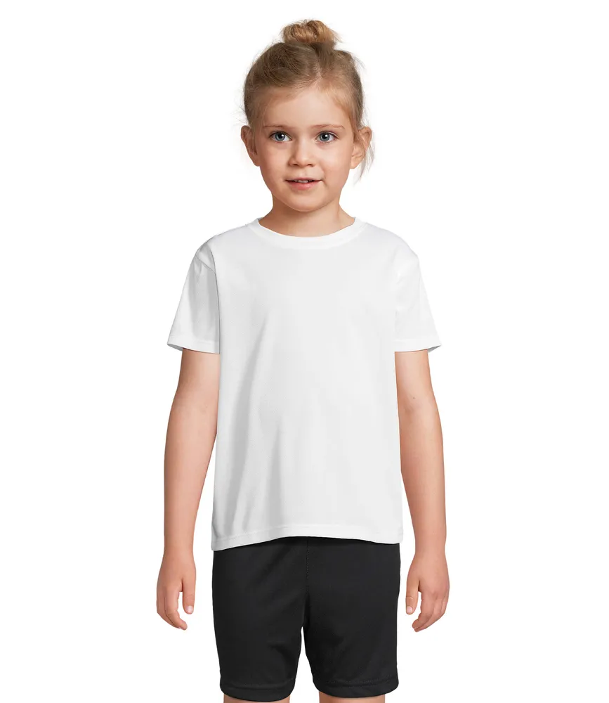 Sprint Kids Sports T-shirt – Wit
