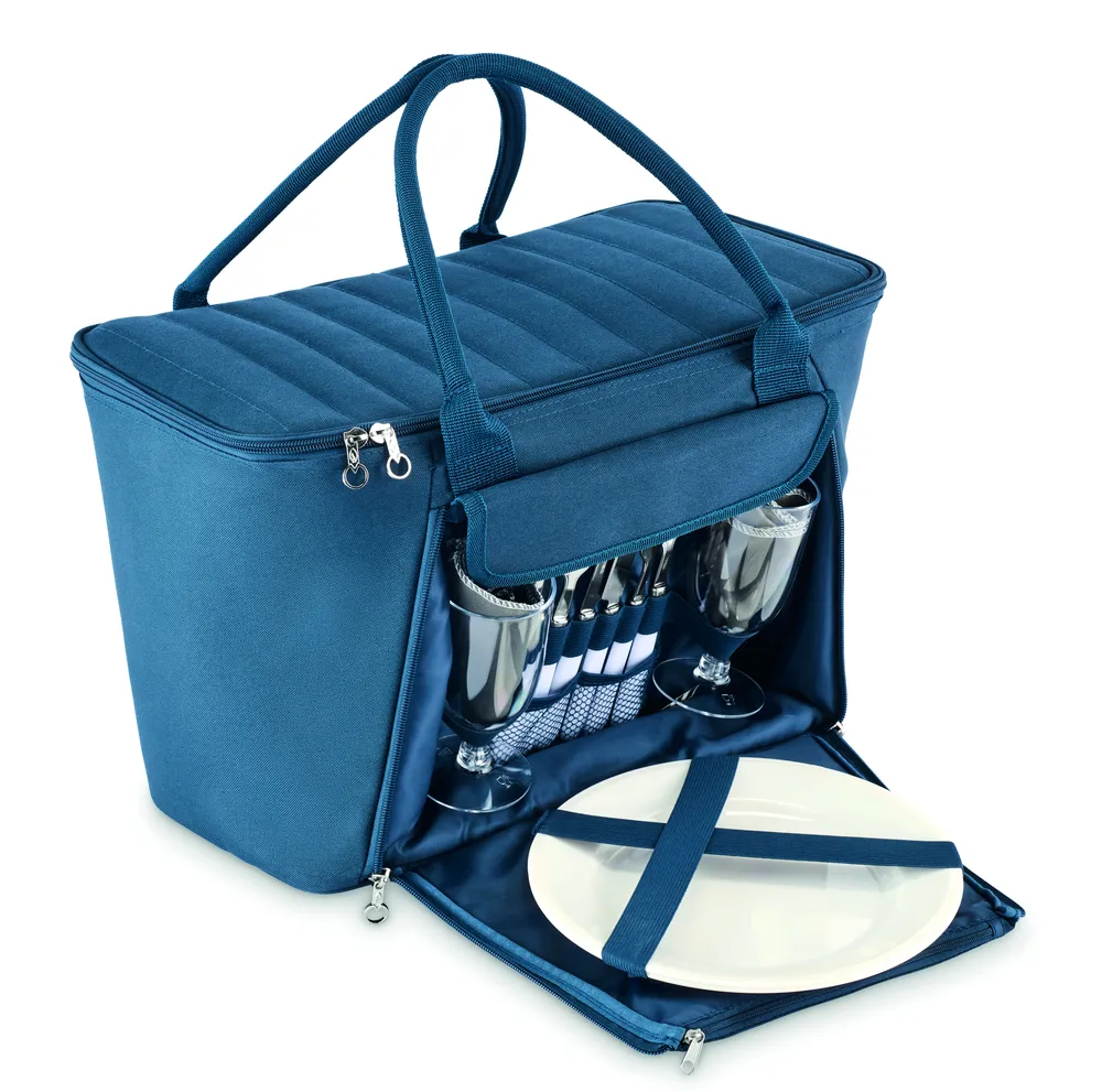 Forus · RPET picknick koeltas – Blauw