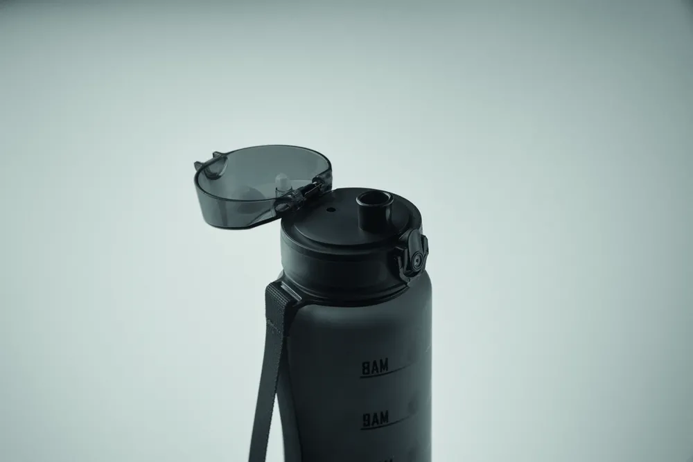 Isforden Mark · Sportwaterfles RPET 1L – Zwart