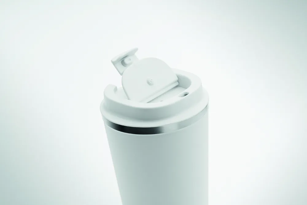Brace · Dubbelwandige drinkbeker – Wit