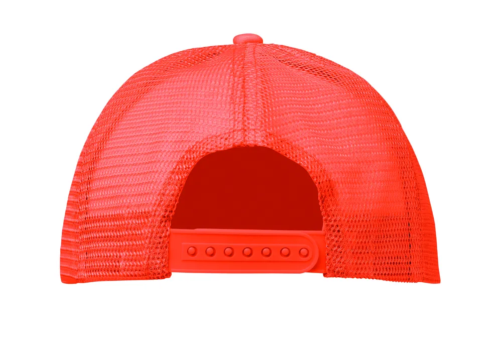 Bubble · 5 panelen trucker pet – Neon oranje