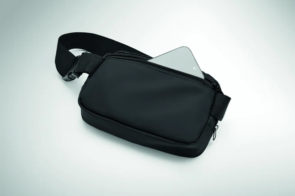 Korovin Waist · Heuptas van 210D polyester – Zwart