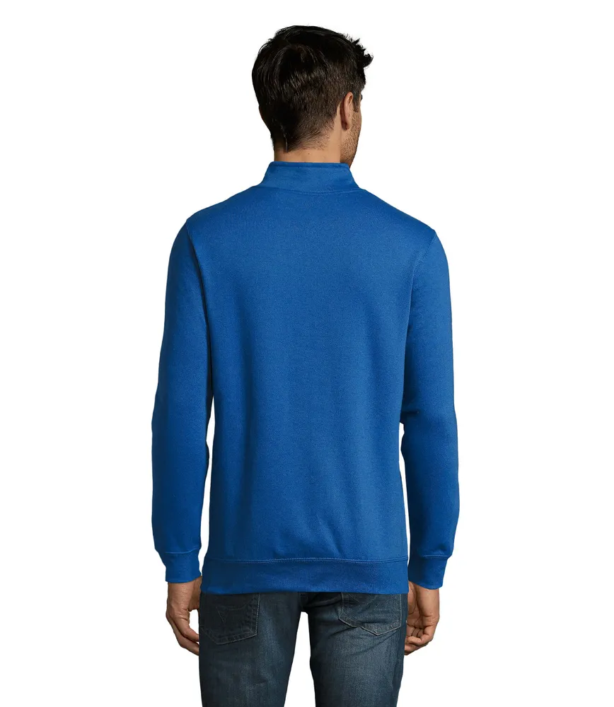 Stan Sweater met Rits 260 – Koningsblauw