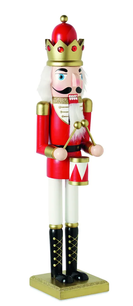 Super Joly · Grote houten notenkraker – Rood