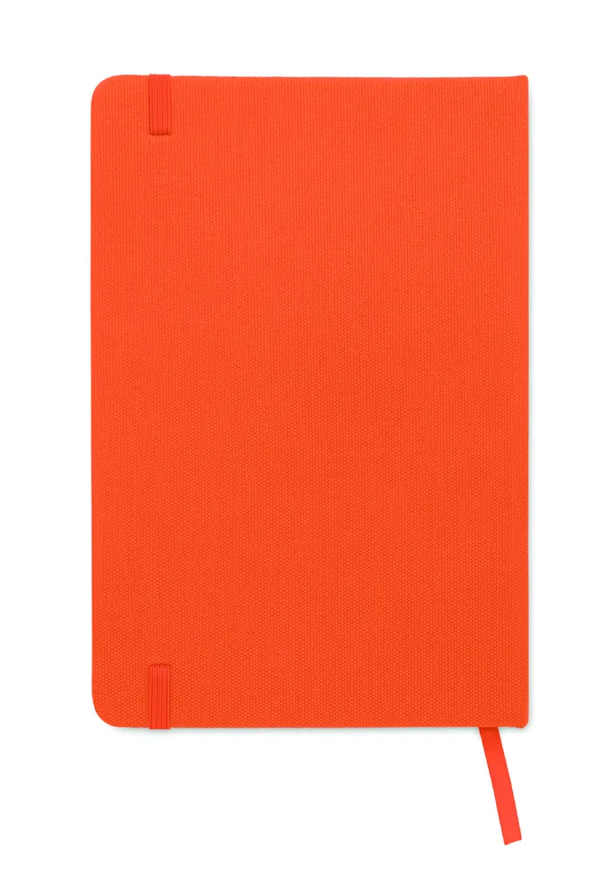 Note RPET · A5 notitieboek met RPET omslag – Oranje