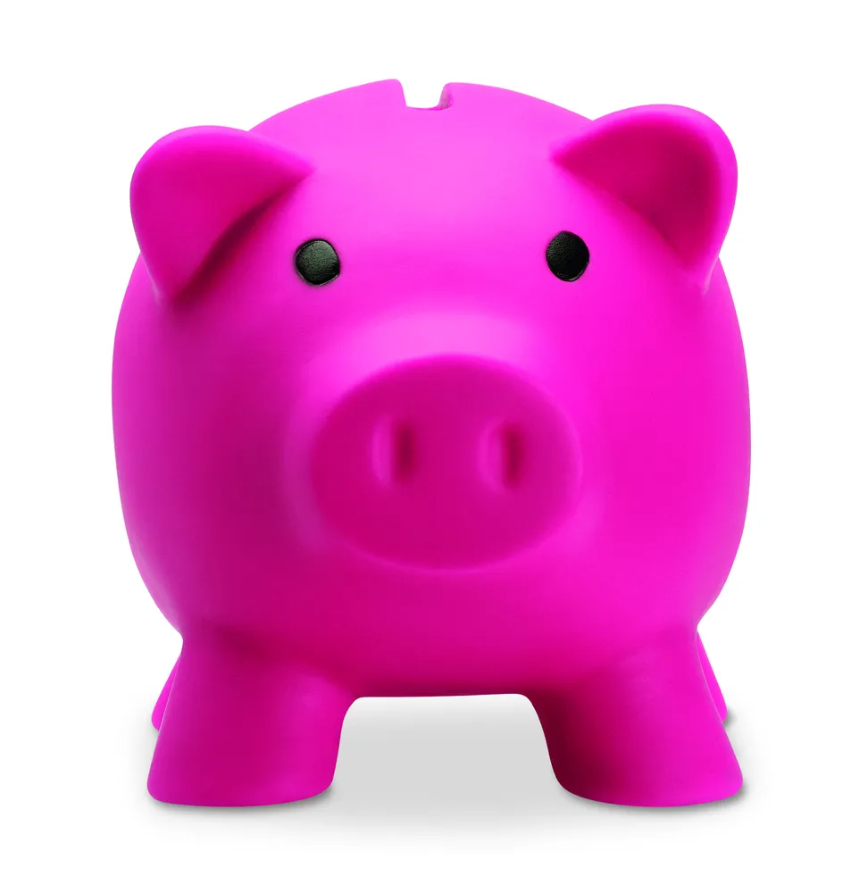 Softco · Spaarvarken – Fuchsia