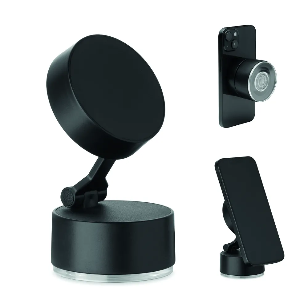 Magphone · Magnetische telefoonhouder – Zwart