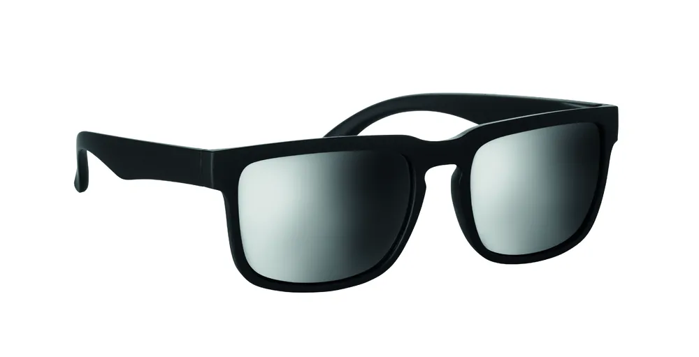Crete · Festival zonnebril Uv400 – Glanzend zilver
