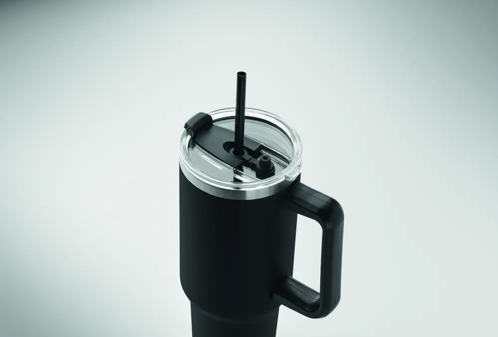 Suma · Dubbelwandige beker 1200ml – Zwart