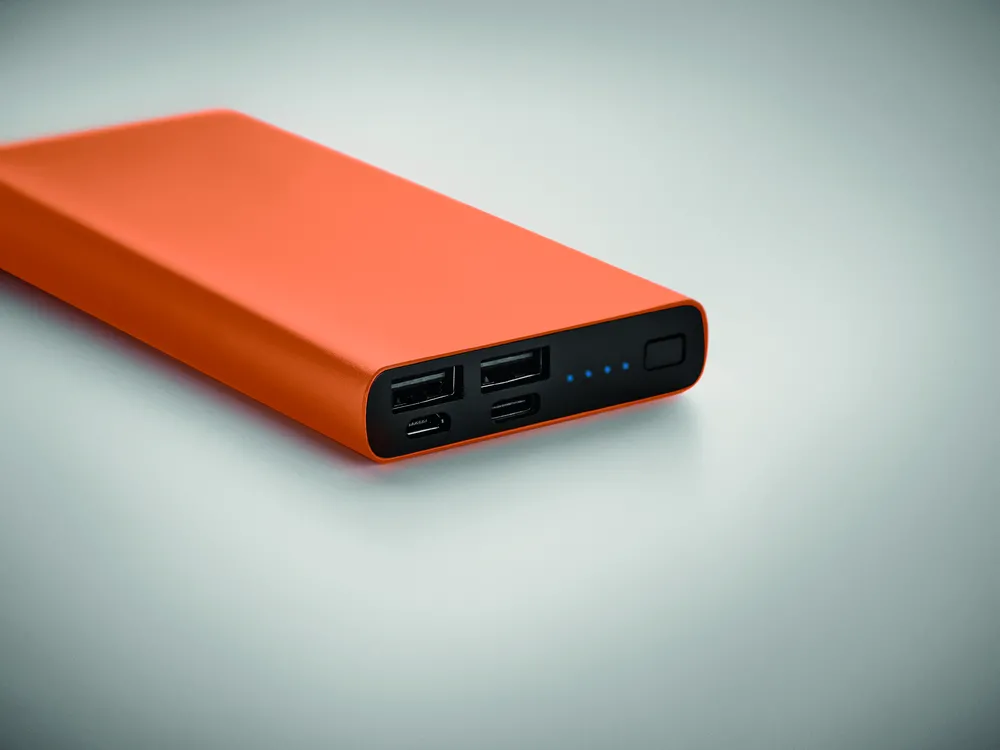 Powerflat 10C · 10000 mAh powerbank – Oranje