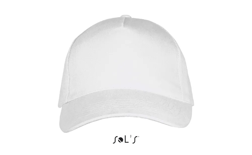 Long Beach Vijfpanelenpet – Wit