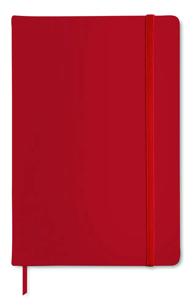 Notelux · A6 notitieboekje, gelinieerd – Rood