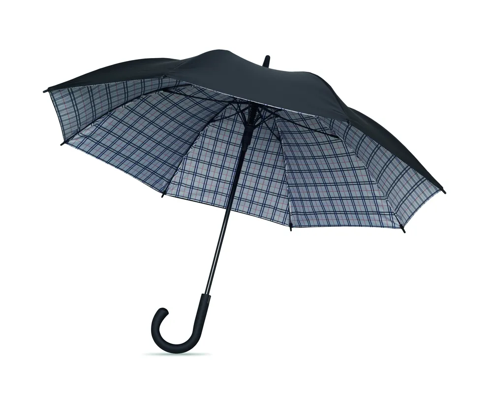 Canova+ · 23 inch windbestendige paraplu – Zwart