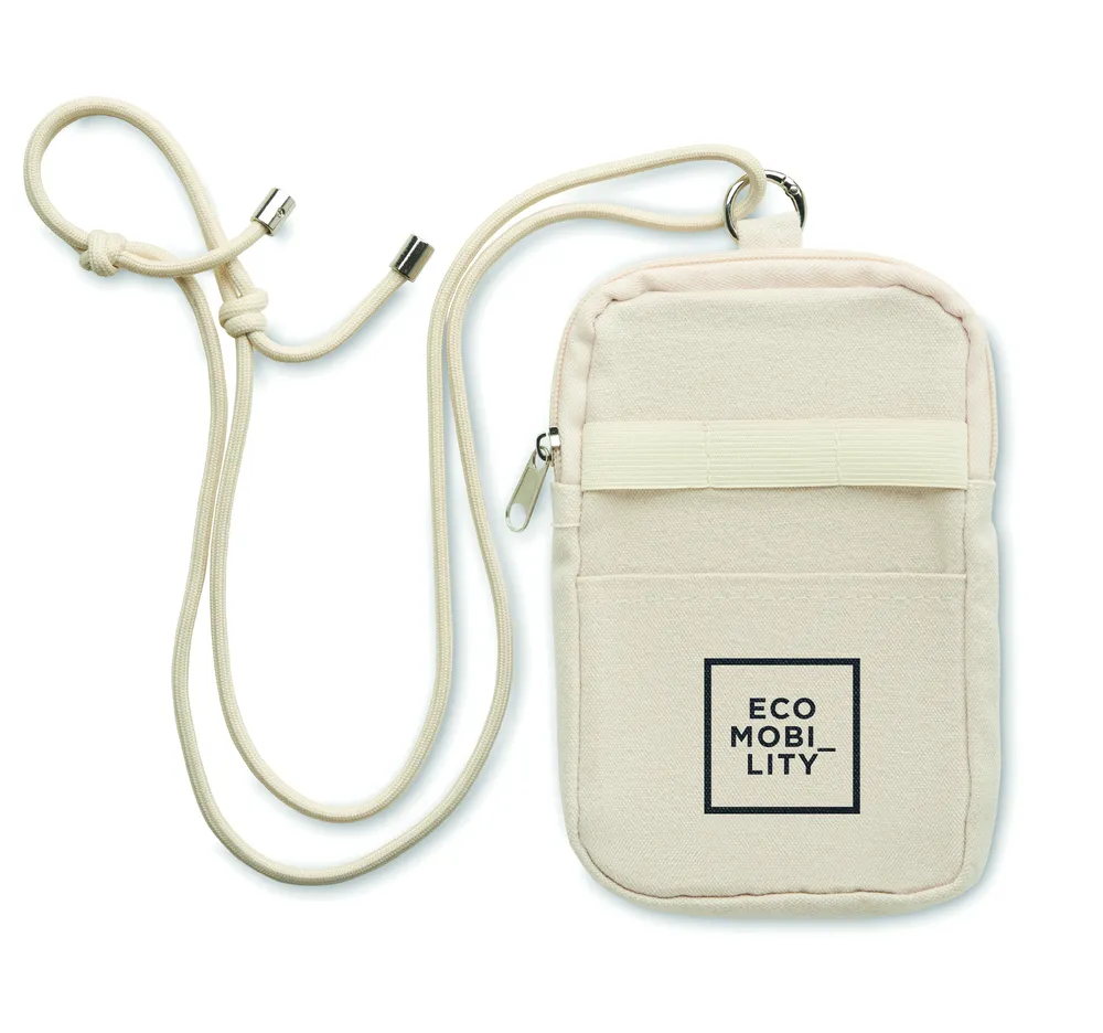 Mobibolsa · Cross body smartphone tas – Beige