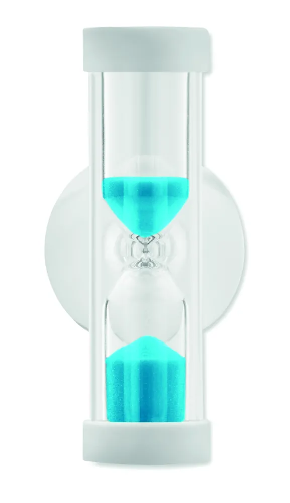 Quickshower · Douche zandloper (4min) – Blauw