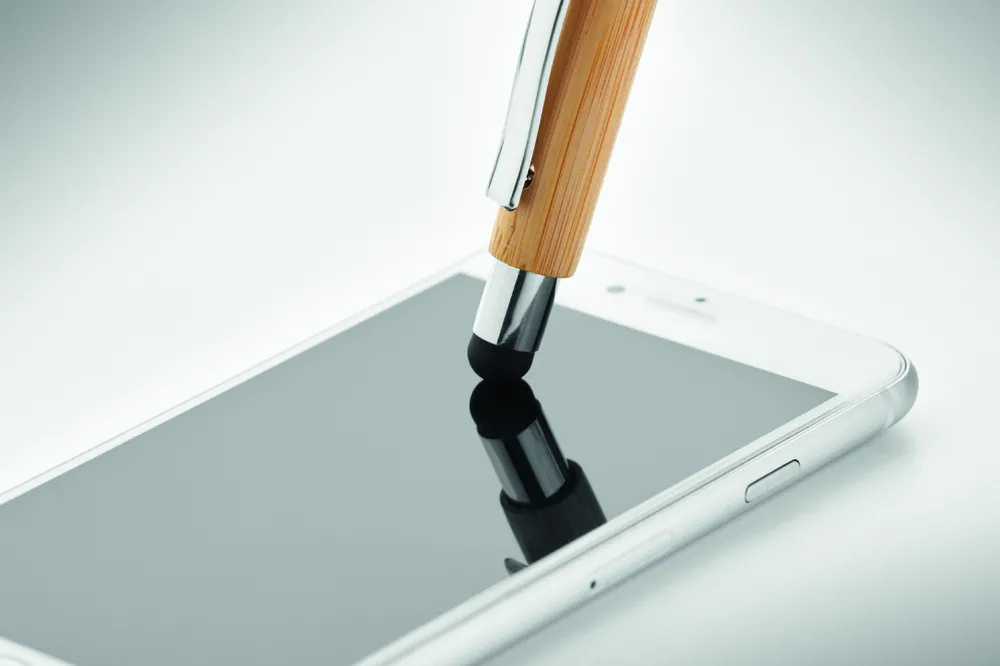 Bayba · Bamboe stylus balpen – Hout
