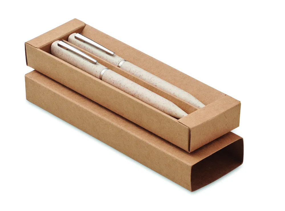 Peat · Tarwestro/ABS draaipennen set – Beige
