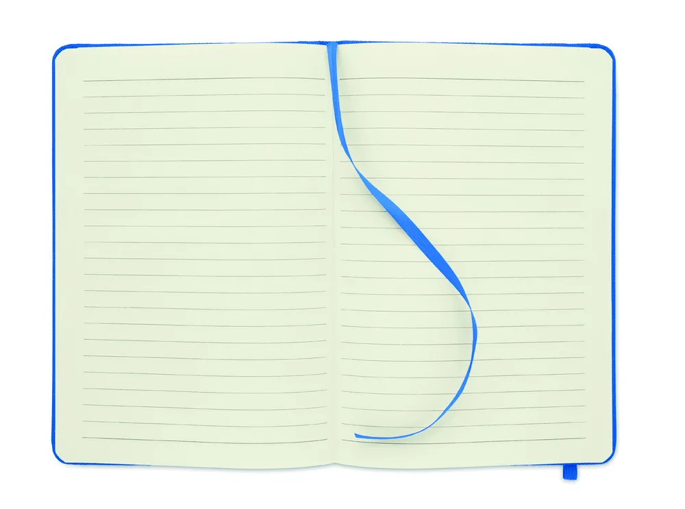 Note RPET · A5 notitieboek met RPET omslag – Royal blauw