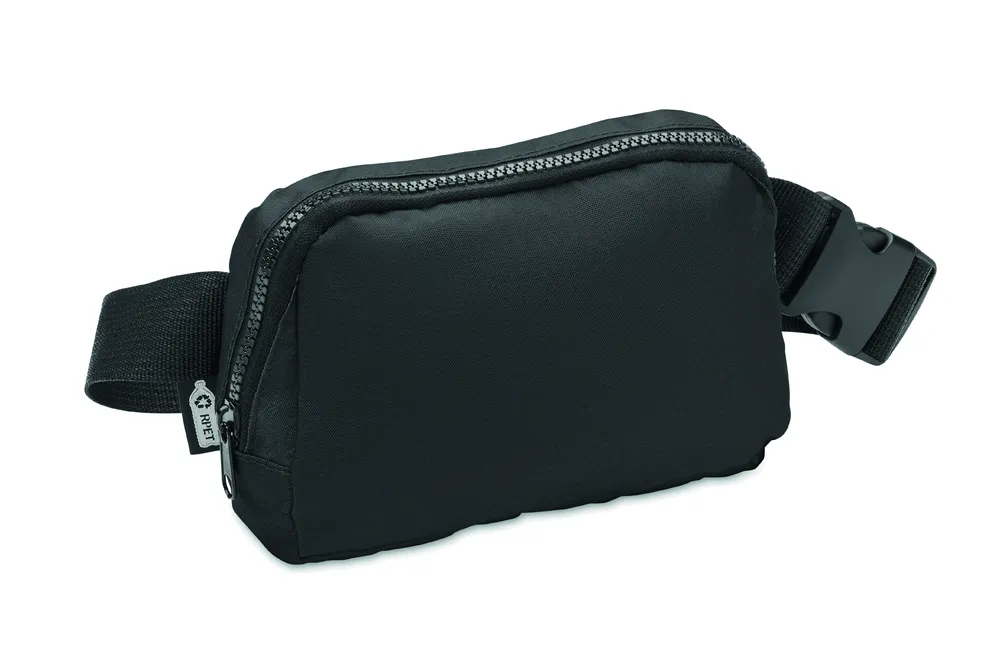 Toshi · 300D RPET polyester heuptas – Zwart