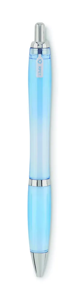 Rio RPET · RPET balpen – Transparant licht blauw