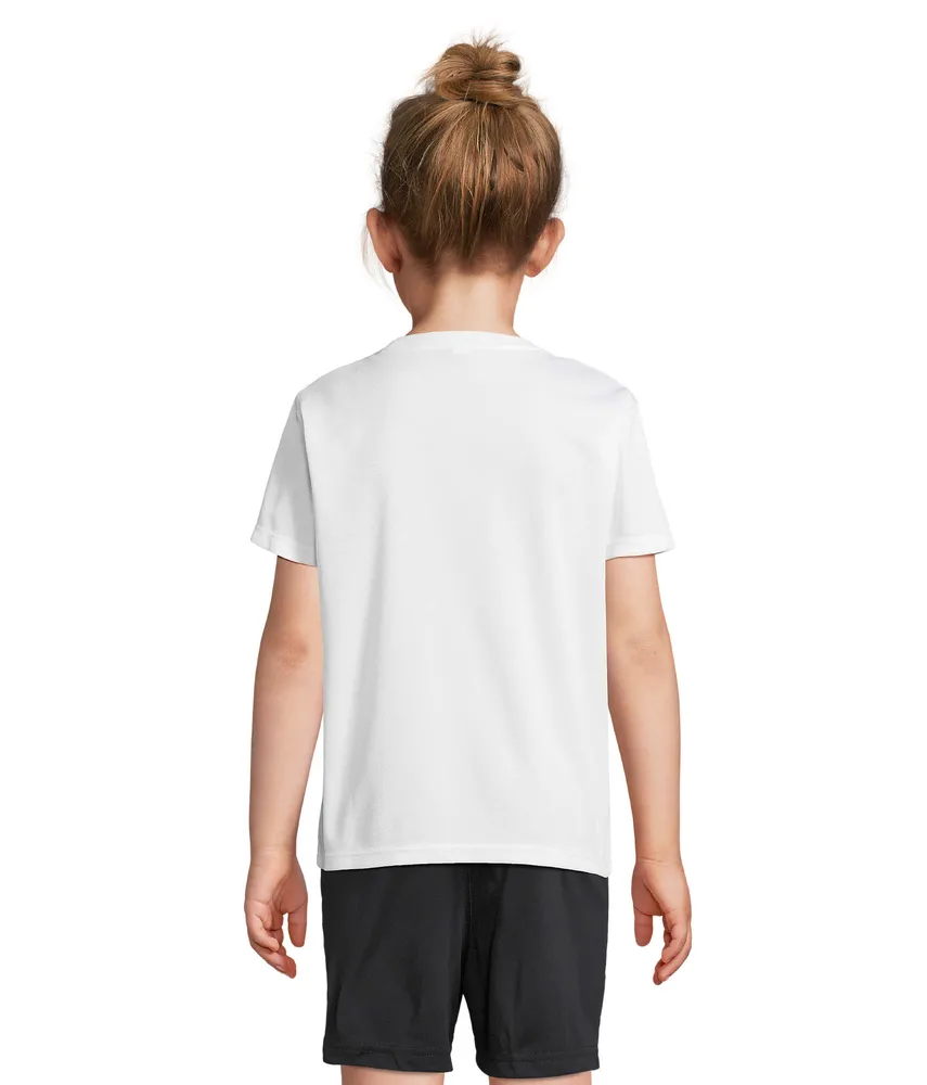 Sprint Kids Sports T-shirt – Wit