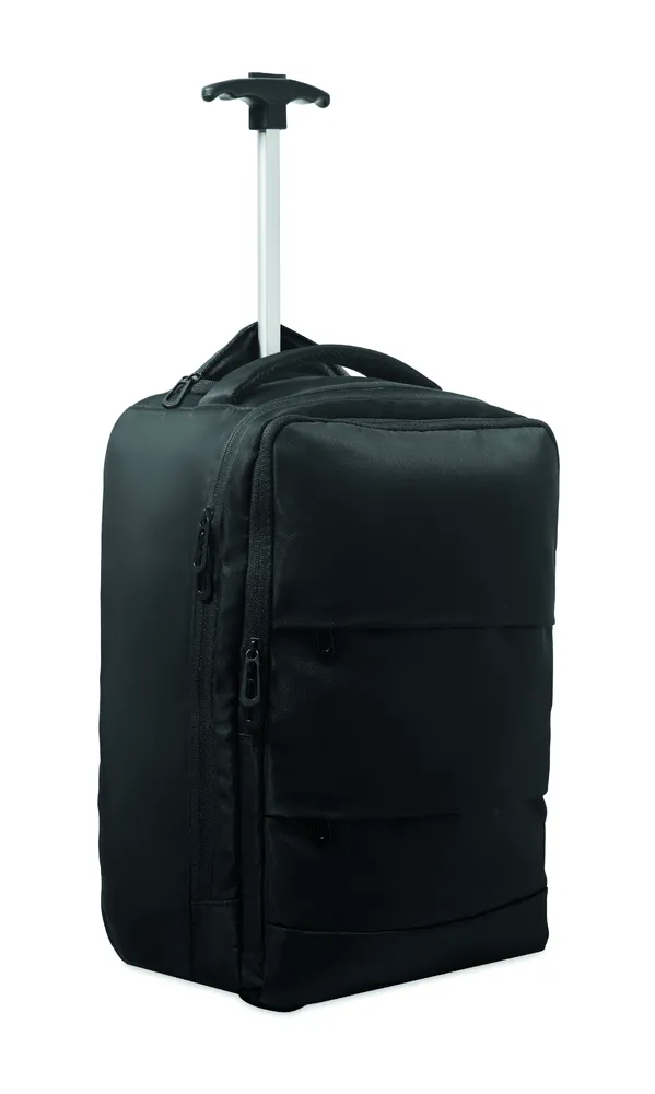 Magnate · 290T RPET rugzak trolley – Zwart