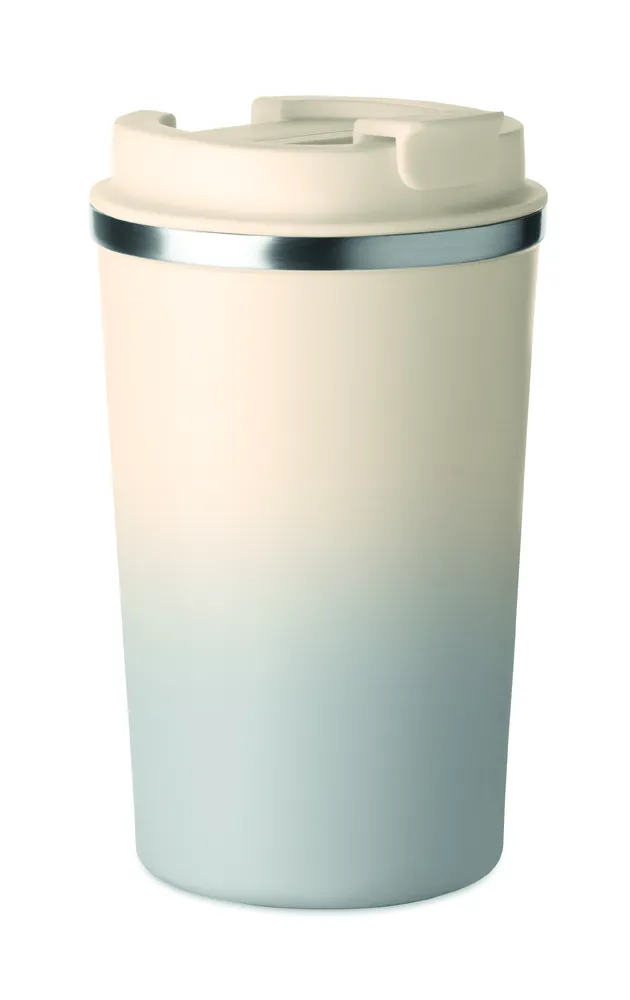 Brace Gradient · Dubbelwandige beker 350ml – Grijs