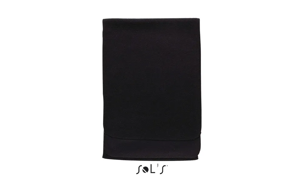 Arctic Unisex Fleece Scarf – Zwart