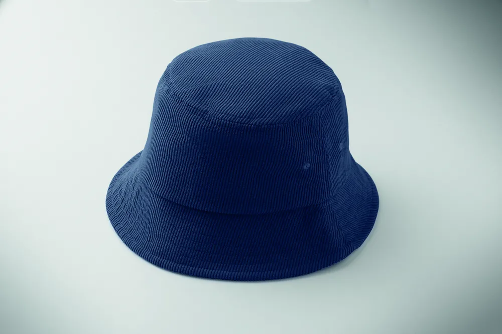 Scoop · Corduroy vissershoed – Blauw