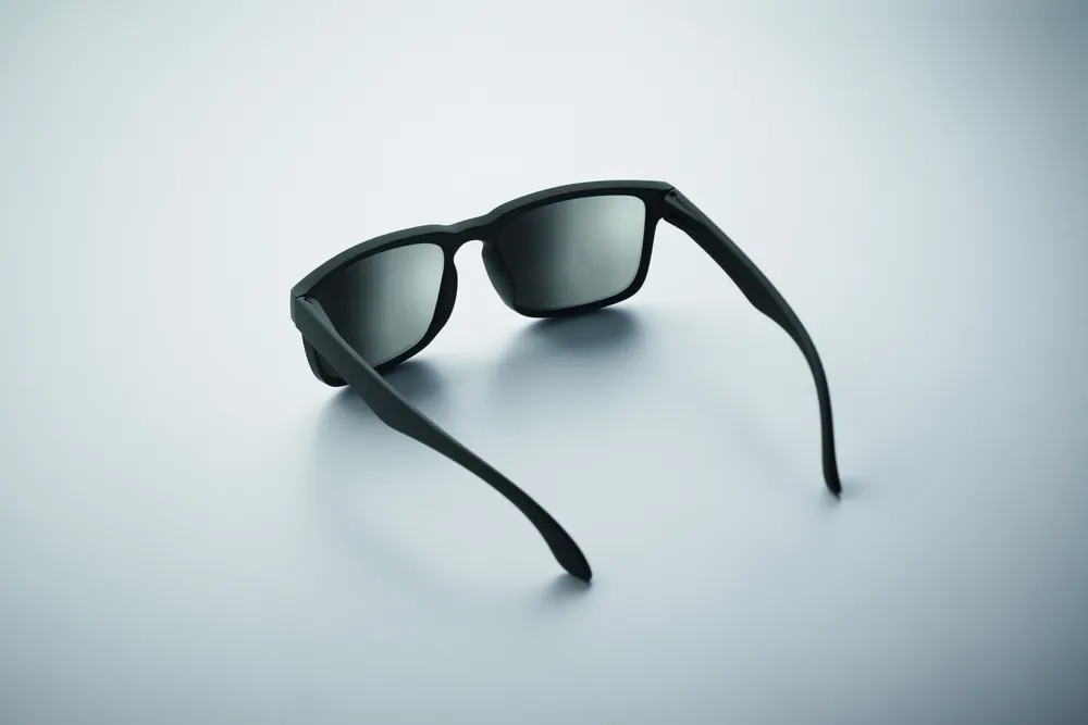 Crete · Festival zonnebril Uv400 – Glanzend zilver
