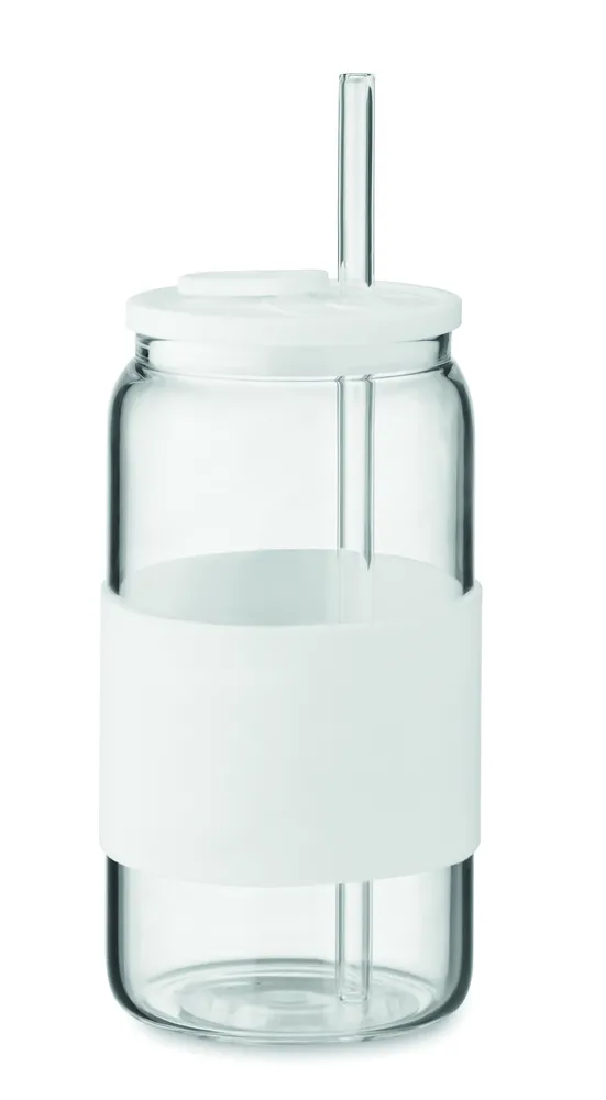 Borosip · Beker hoog borosilicaat 550ml – Wit