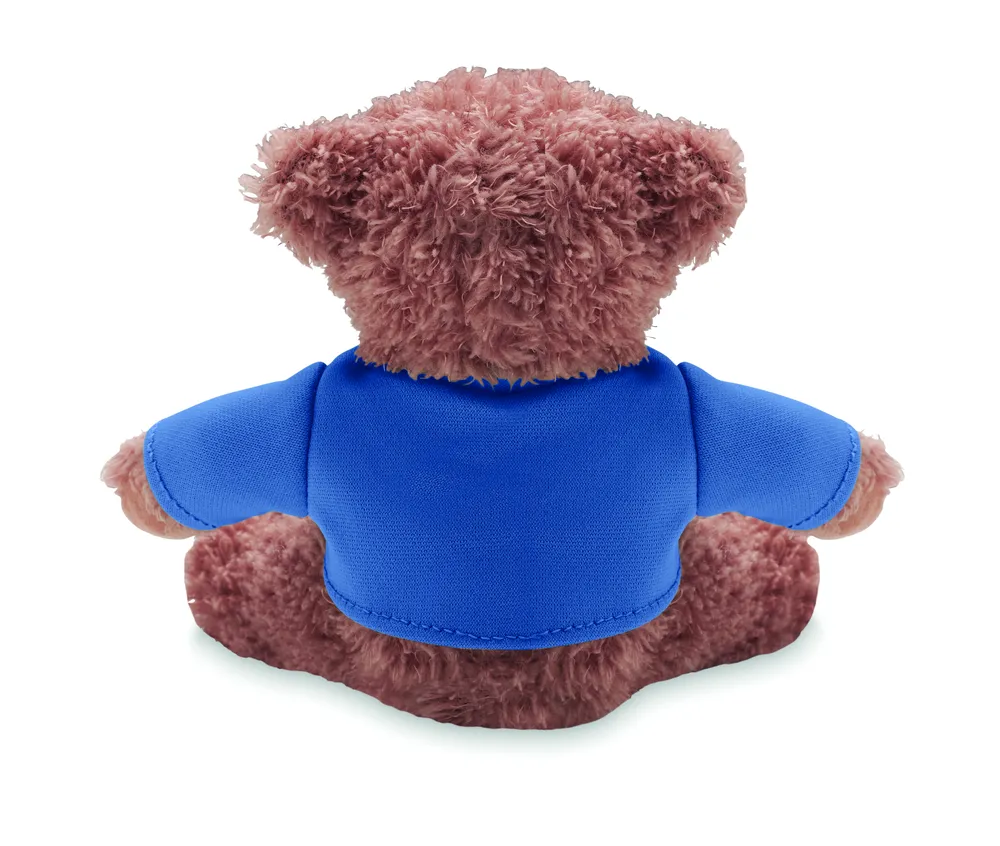 Johnny T · Teddybeer met T-shirt – Blauw