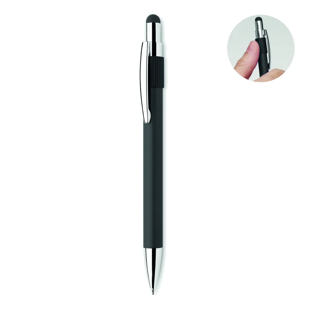 Edd · Stylus spinner pen – Zwart