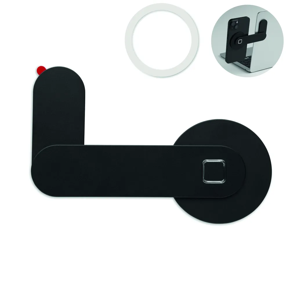 Screentach · Magnetische telefoonhouder – Zwart