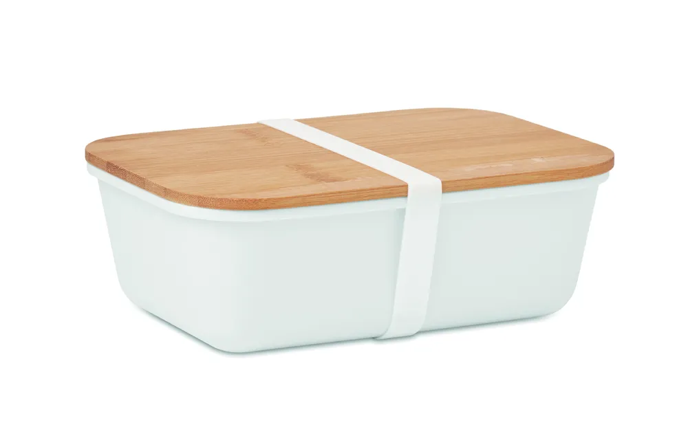 Thursday · Lunchbox Pp bamboe deksel 1L – Wit