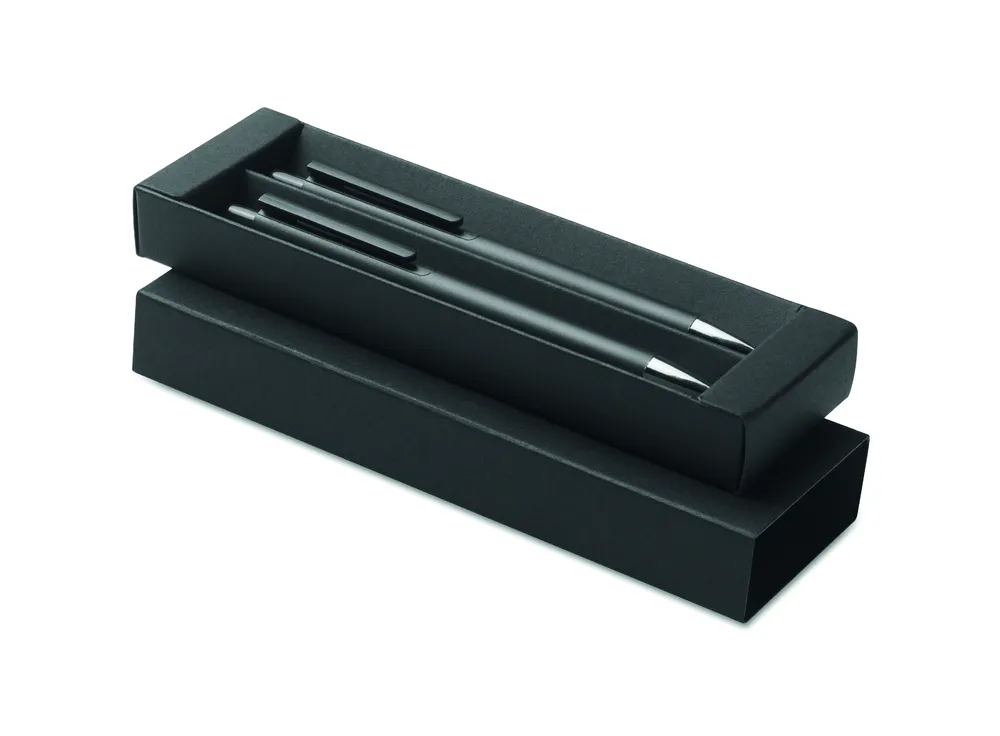 Orwell · Gerecycled aluminium pennenset – Zwart