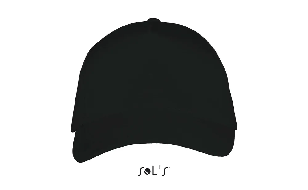 Long Beach Vijfpanelenpet – Zwart