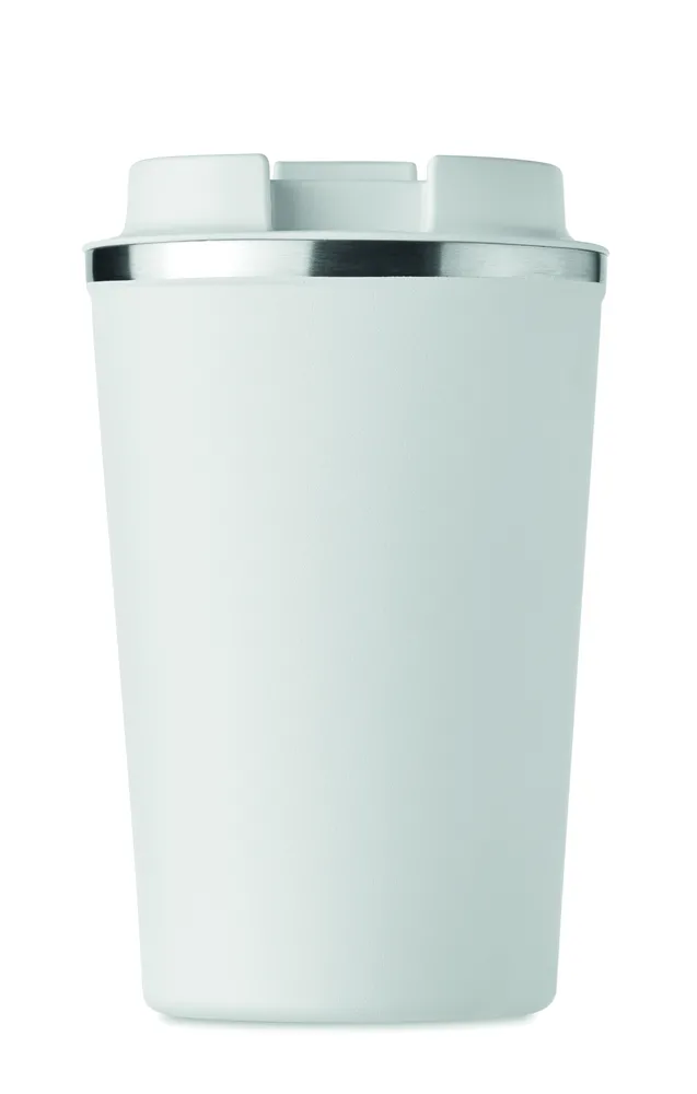 Brace · Dubbelwandige drinkbeker – Wit