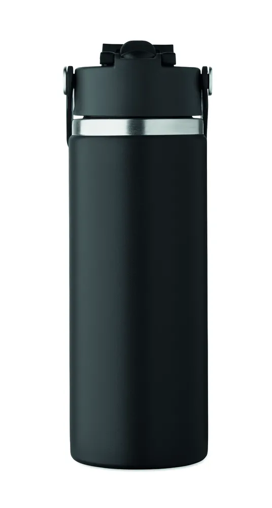 Suma Grip · Dubbelwandige fles 500ml – Zwart