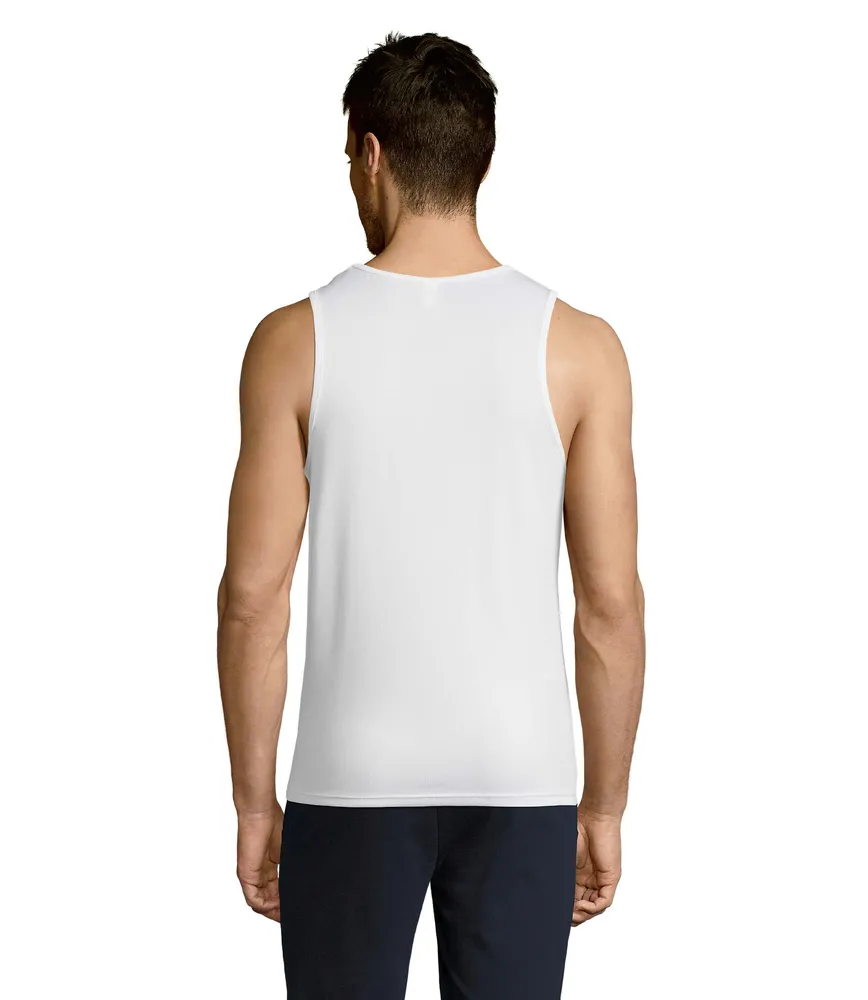 Sporty Tt Men Tank Top – Wit