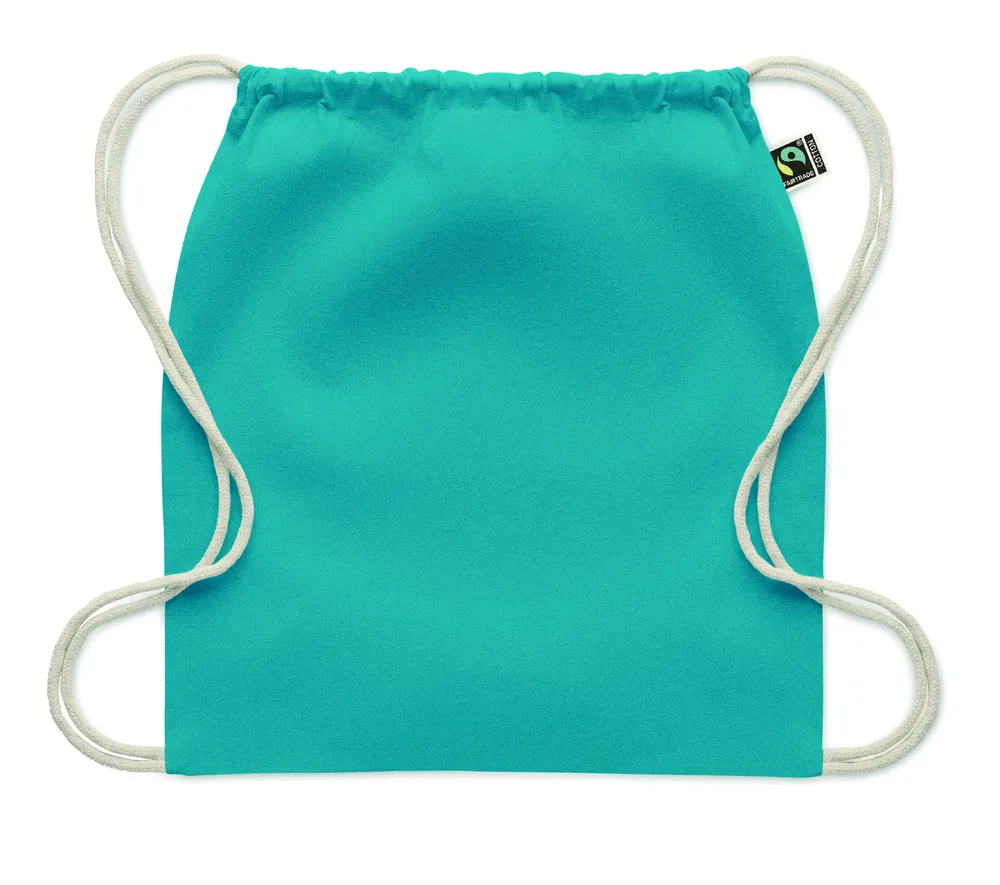 Osole Draw Colour · Fairtrade trekkoordtas 180g – Turquoise