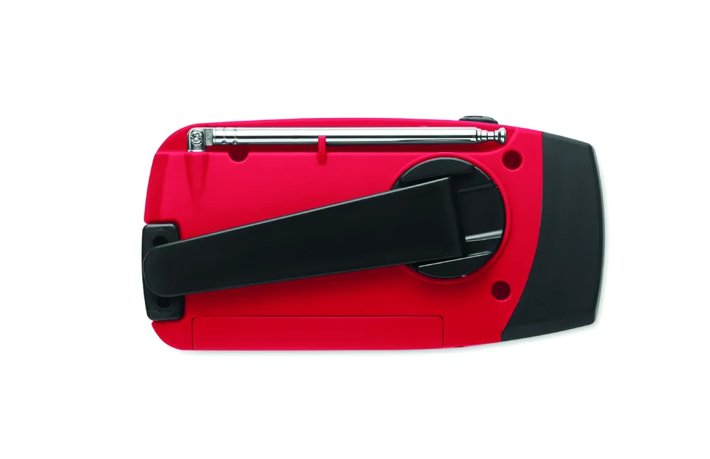 Onda · Draagbare radio met LED lamp Mo2746- – Rood