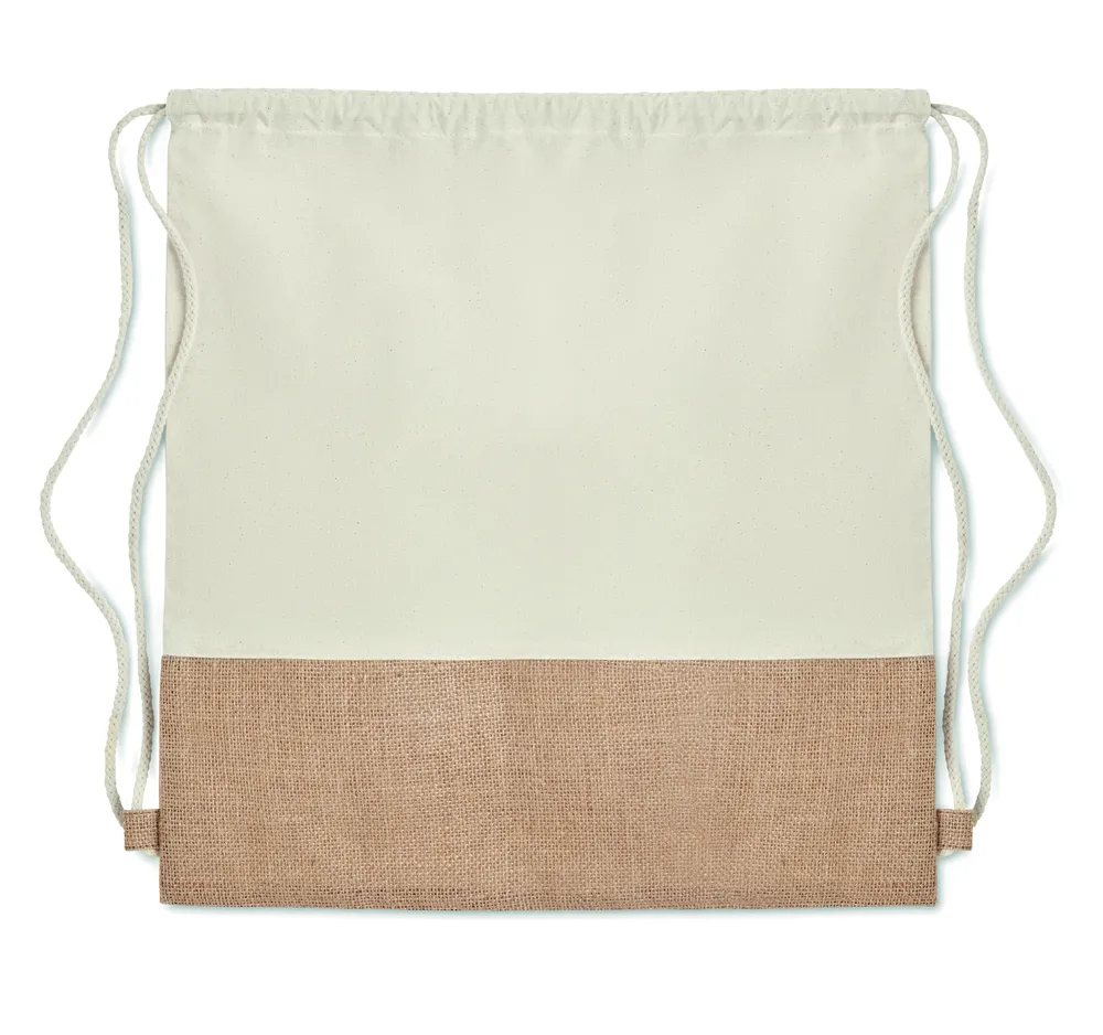 India · Rugzak met jute – Beige