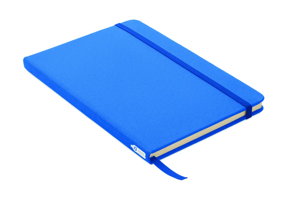 Note RPET · A5 notitieboek met RPET omslag – Royal blauw
