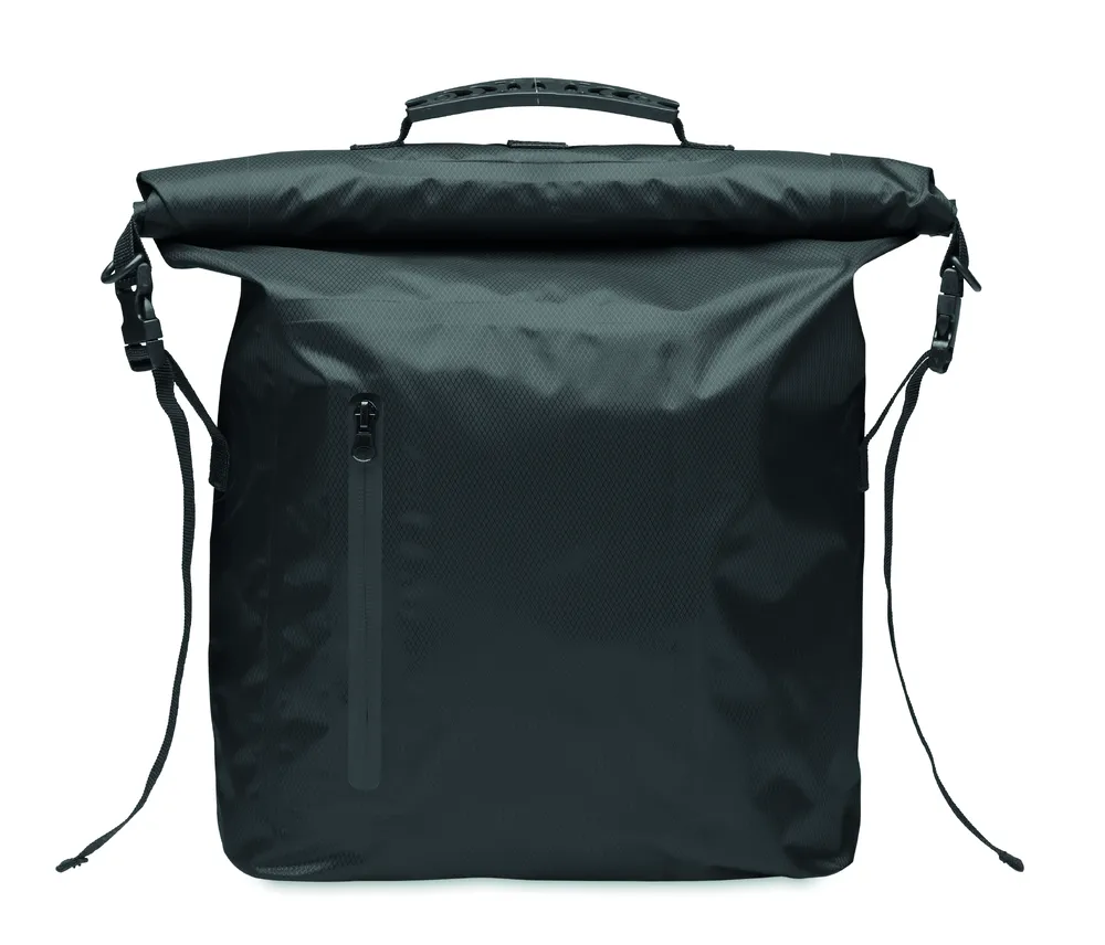 Scubaroll · RPET waterdichte rolltoptas – Zwart