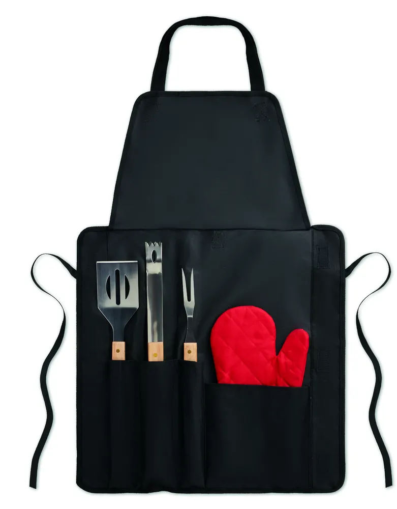 Donau East · Bbq schort – Zwart