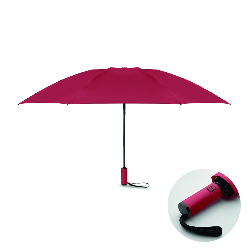 Agumbe · 23" windbestendige paraplu – Bordeaux