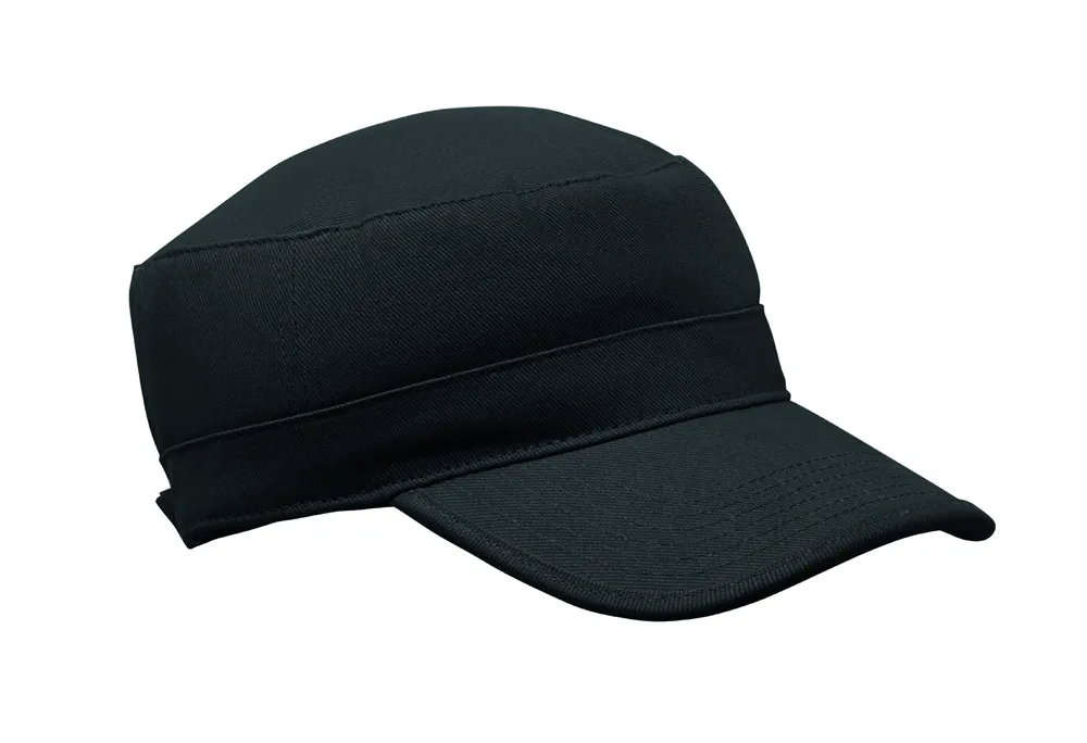 Field · Militaire pet 260g/m² – Zwart