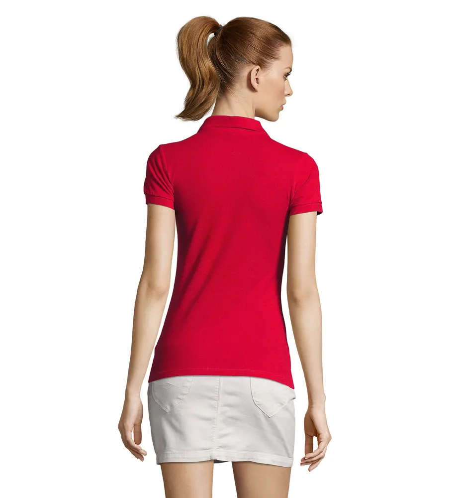 Passion dames polo 170g – Rood