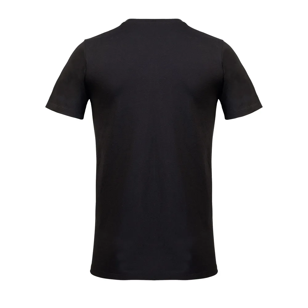 Explorer T-shirt Unisex – Gerecycled zwart